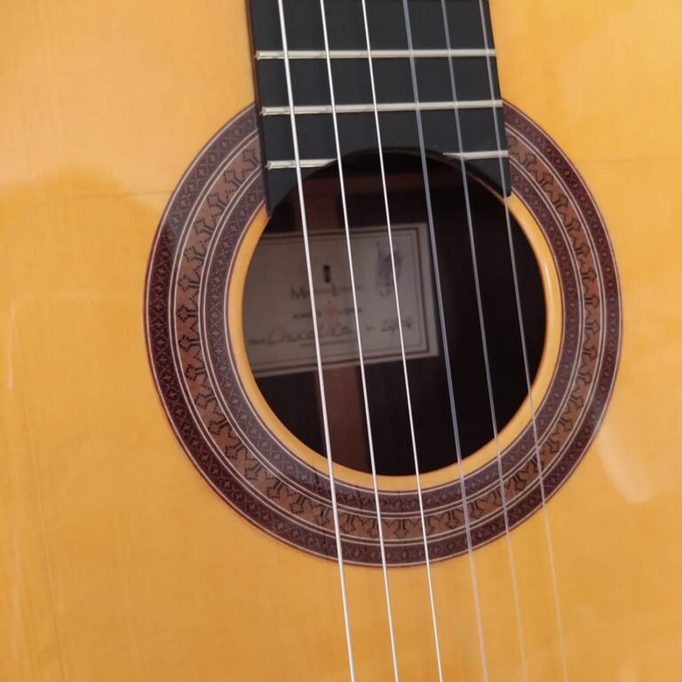 GUITARRA FLAMENCA DE PALO SANTO CHOCOLATE