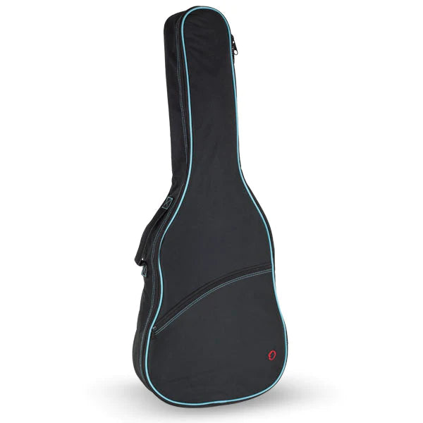 Funda guitarra clasica ref. 33 mochila (Negro v.turquesa)