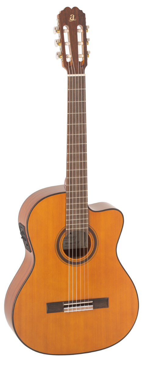 GUITARRA CLÁSICA ADMIRA MÁLAGA ELECTRIFICADA CUTAWAY FISHMAN SERIE CONSERVATORIO