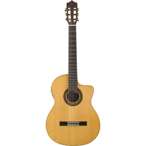 Martinez MFG-ASZ Zurdo Cut EF Guitarra Flamenca EQ Fishman PSY-301