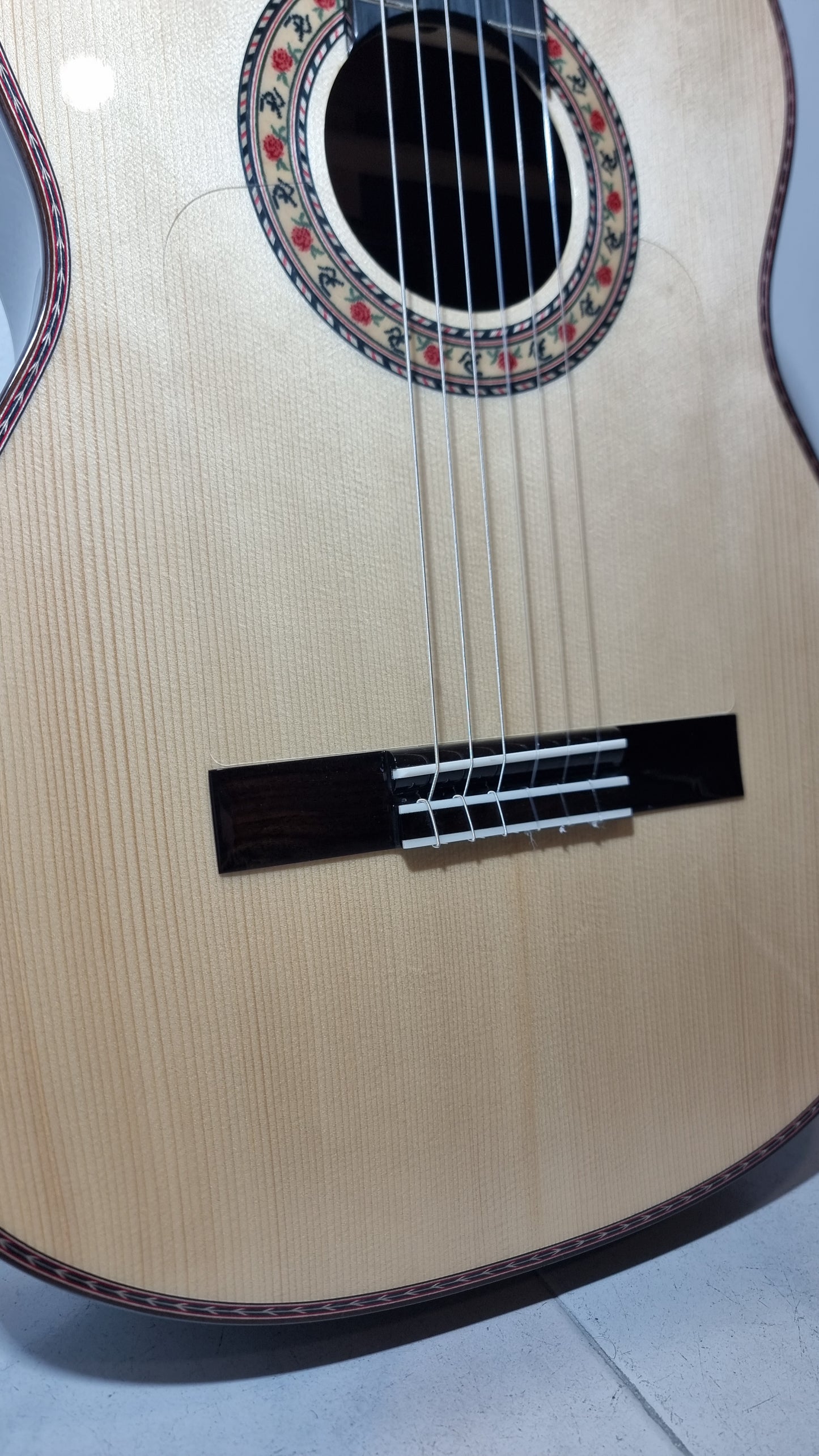 Guitarra Flamenca de Antonio de Toledo ATF-19 de Ziricote Con Previo 0S1