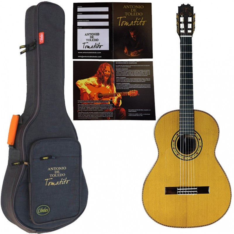 Guitarra Flamenca Antonio De Toledo De Ciprés Modelo Tomatito Andalucia