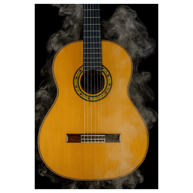 Guitarra Flamenca Antonio De Toledo De Ciprés Modelo Tomatito Andalucia