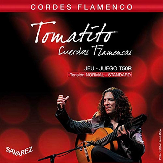 JUEGO DE CUERDAS PARA GUITARRA FLAMENCO SAVAREZ TOMATITO T50R